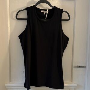 Dorothy Schumacher Black Sleeveless Tank Top